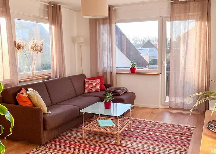 شقة Helle Und Gemuetliche In